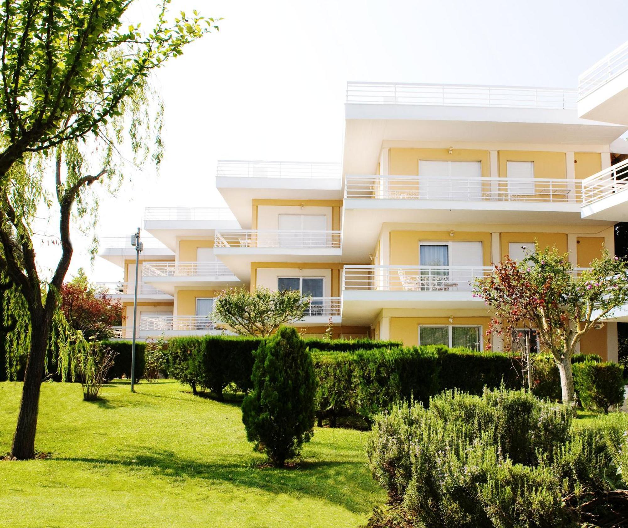 Villa Kiza Apartments Agia Triada  Bagian luar foto