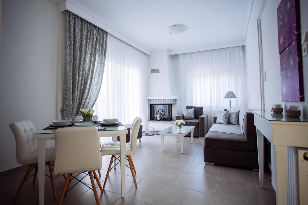 Villa Kiza Apartments Agia Triada  Bagian luar foto